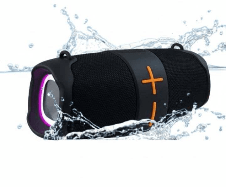 XTREME P192 Portable Wireless Bluetooth Speaker – 12 Watts of Powerful Sound, RGB Lights, Waterproof and Long Battery Life